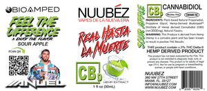 NUUBEZ - CBD SOUR APPLE